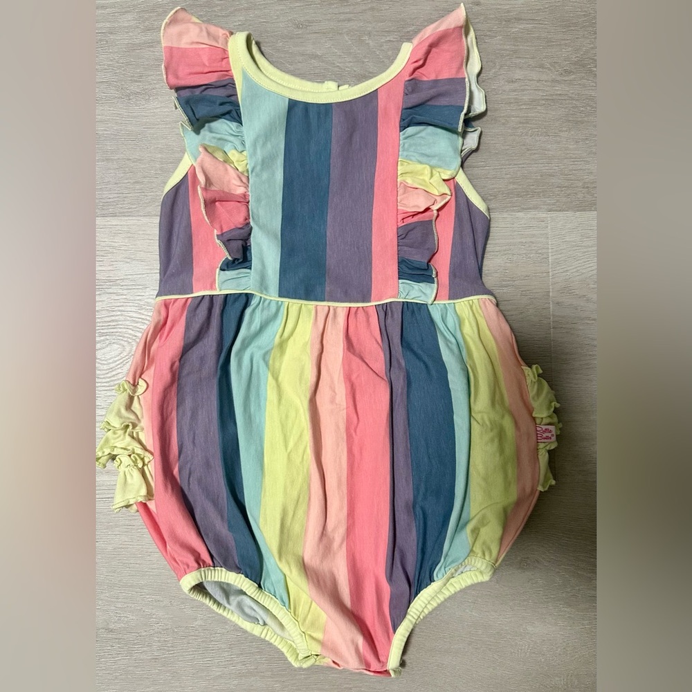 Ruffle butts onesie, toddler outfit, size 2T